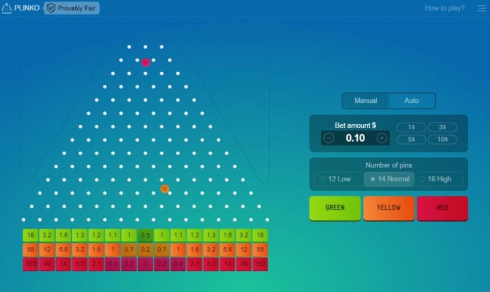 plinko cash game